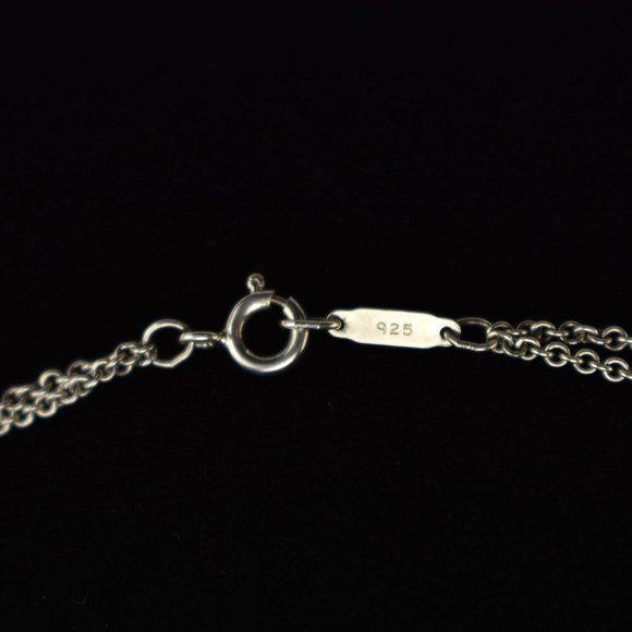 TIFFANY & CO: Sterling Silver "Infinity" Necklace - Picture 5 of 6